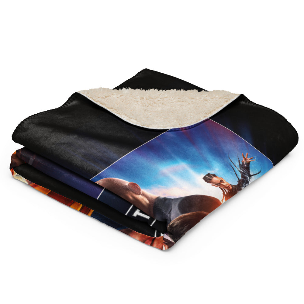 SUPERMAN 2025 Sherpa Blanket Ensemble