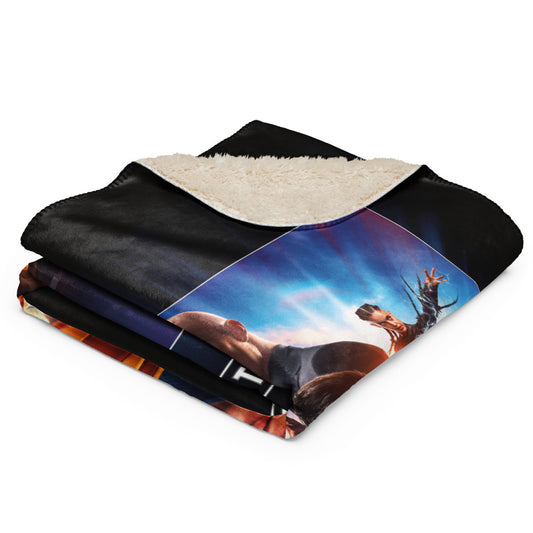 SUPERMAN 2025 Sherpa Blanket Ensemble