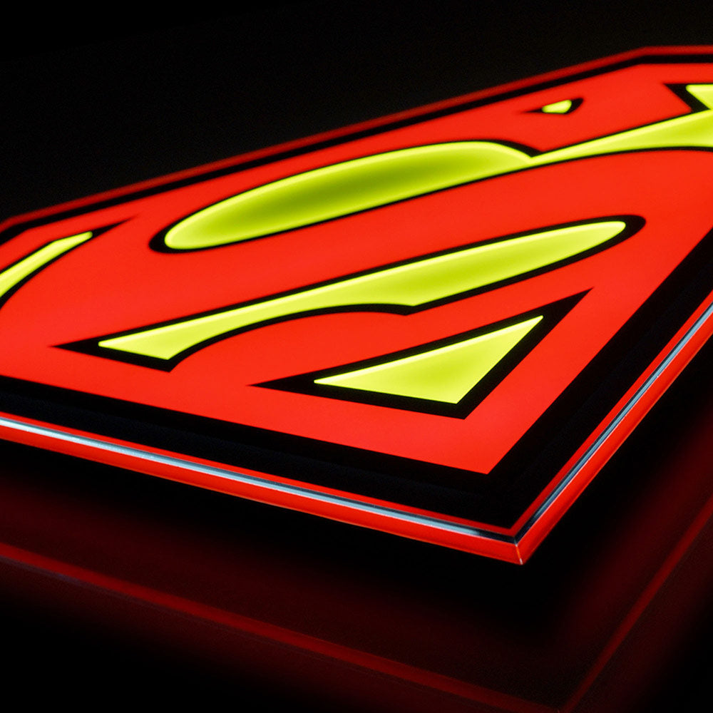 Superman LED Logo Brandlite Wall Light - Regular-6
