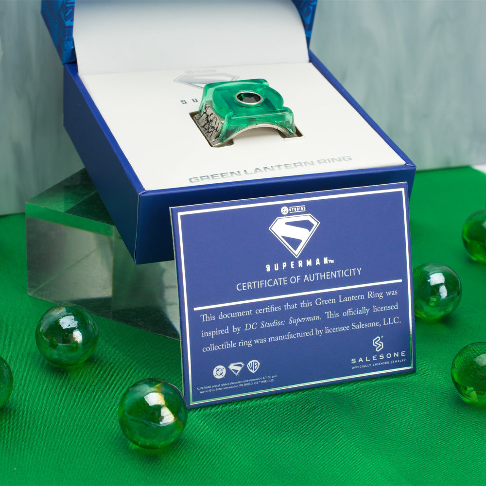SUPERMAN (2025 Movie) Green Lantern Ring