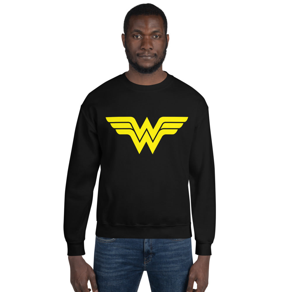 WONDER WOMAN Logo Crewneck Sweatshirt