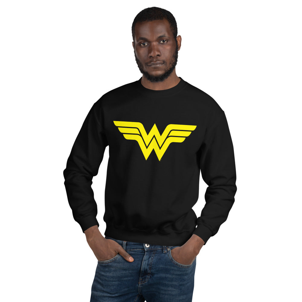 WONDER WOMAN Logo Crewneck Sweatshirt