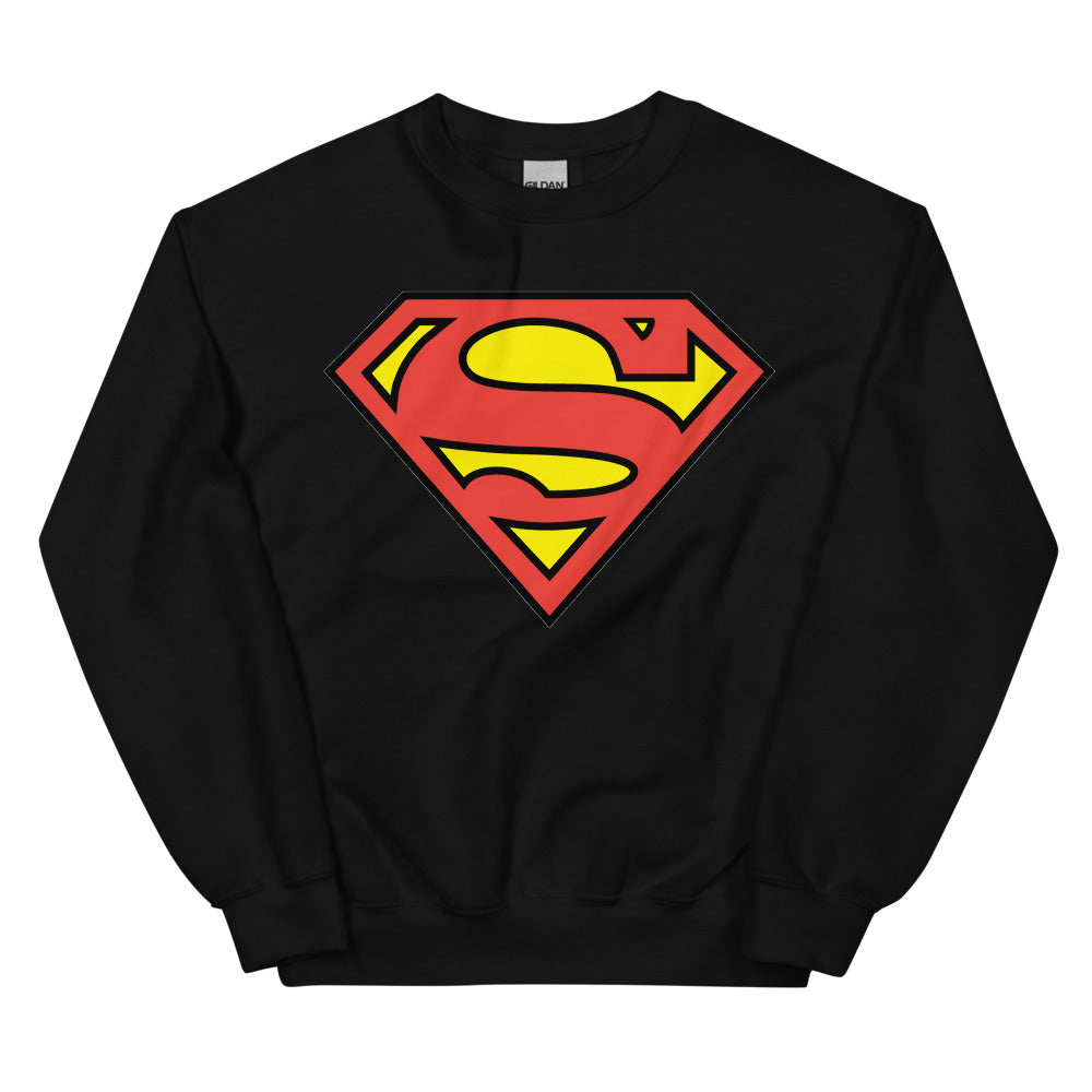 SUPERMAN Logo Crewneck Sweatshirt