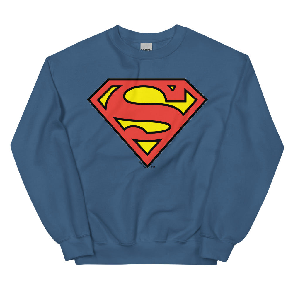 SUPERMAN Logo Crewneck Sweatshirt