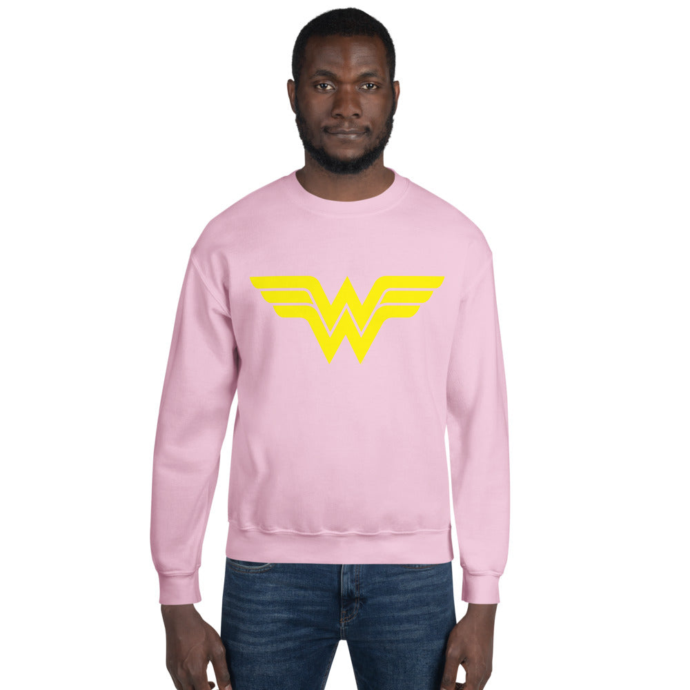 WONDER WOMAN Logo Crewneck Sweatshirt