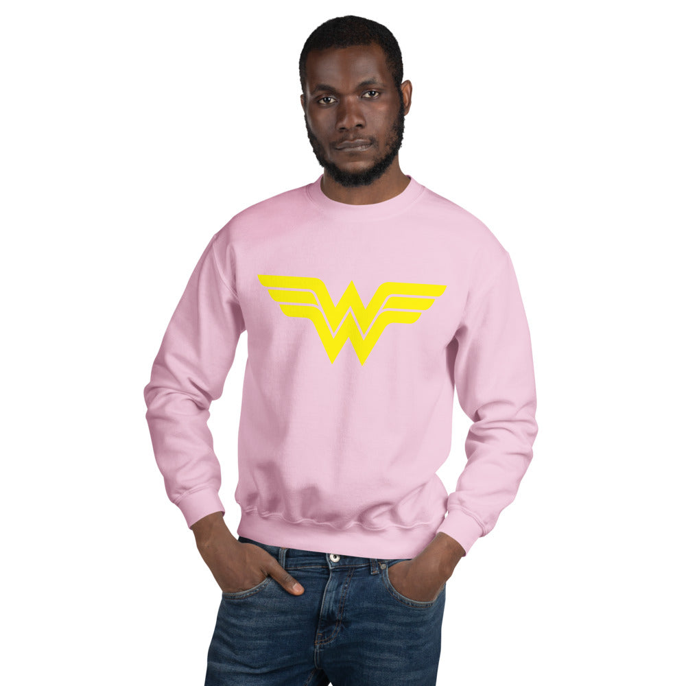 WONDER WOMAN Logo Crewneck Sweatshirt