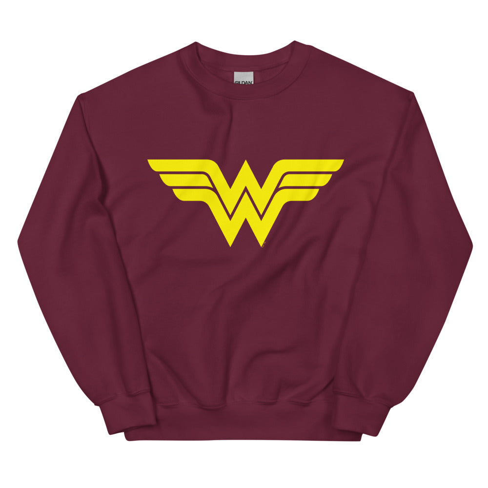 WONDER WOMAN Logo Crewneck Sweatshirt