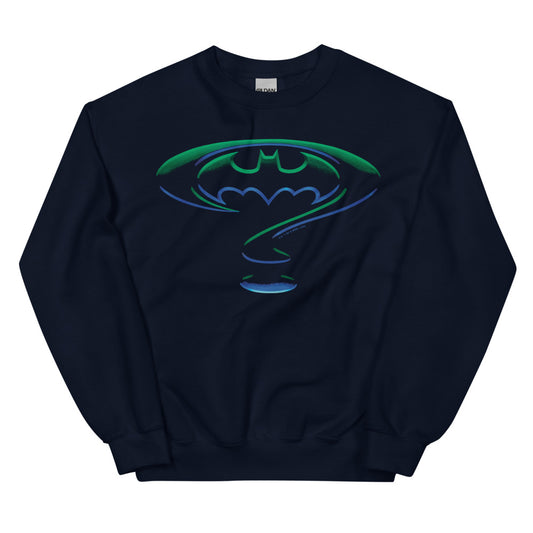 Batman forever logo crewneck sweatshirt - navy