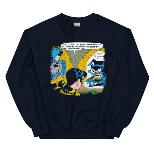 BATMAN Batmite Crewneck Sweatshirt Navy