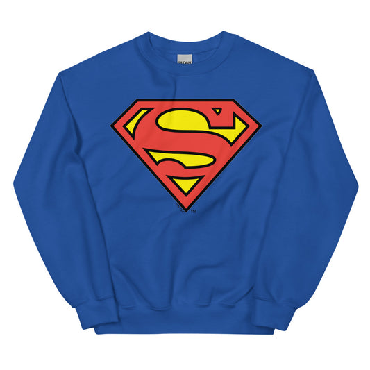 SUPERMAN Logo Crewneck Sweatshirt