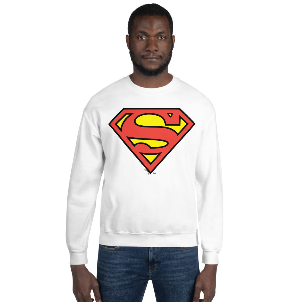 SUPERMAN Logo Crewneck Sweatshirt