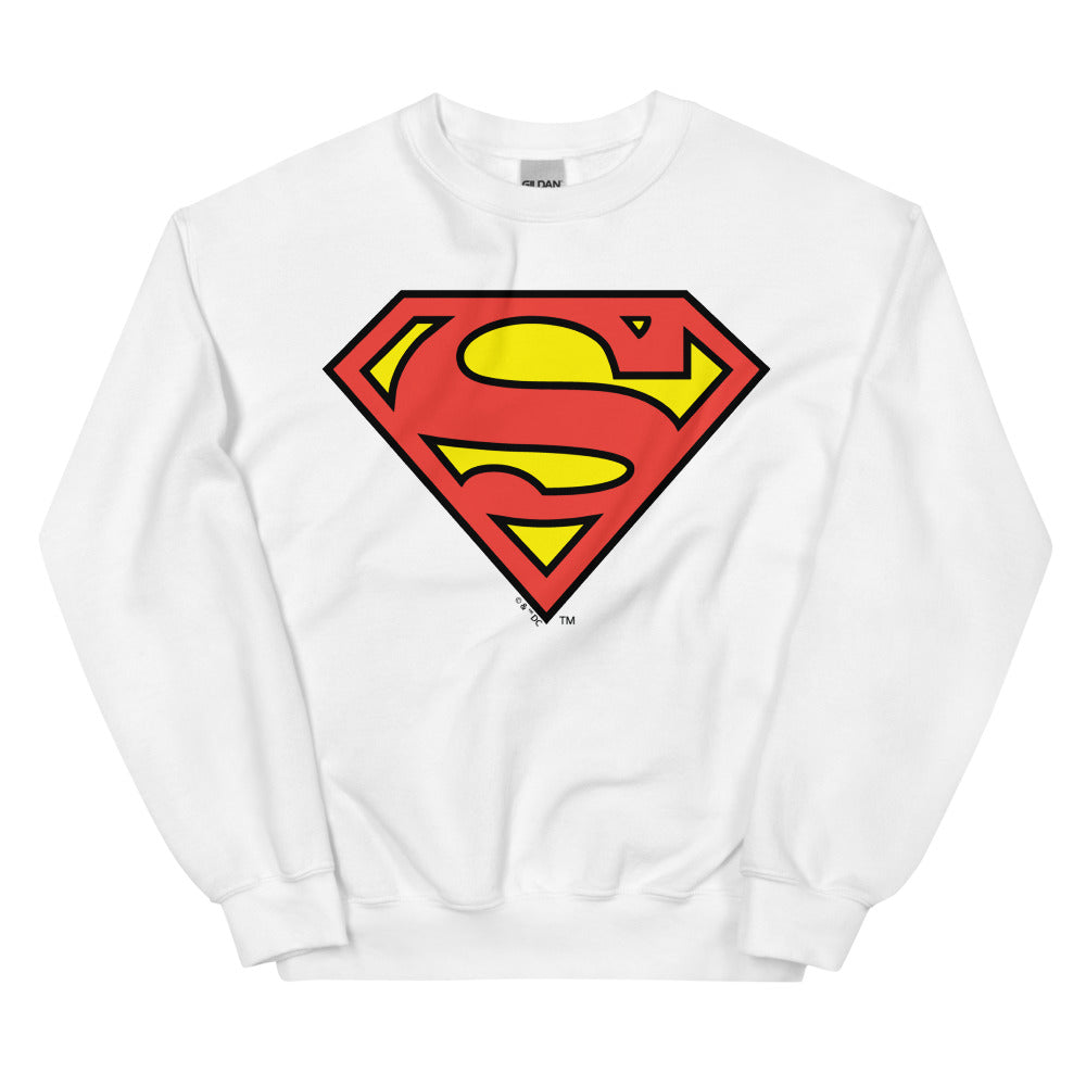 SUPERMAN Logo Crewneck Sweatshirt