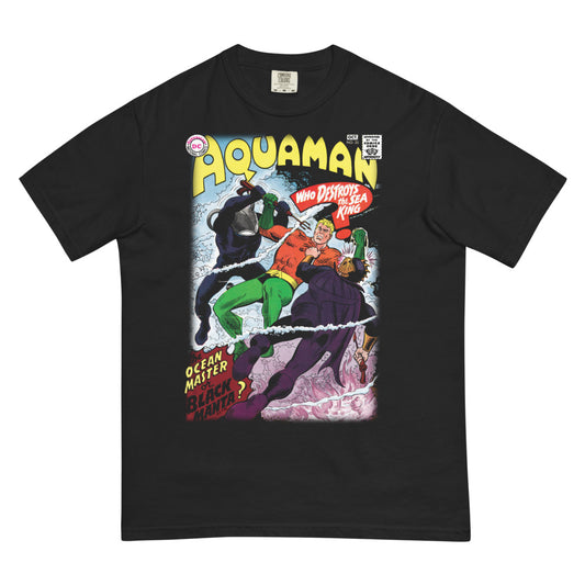 AQUAMAN Rivalry Comfort Colors T-Shirt Black
