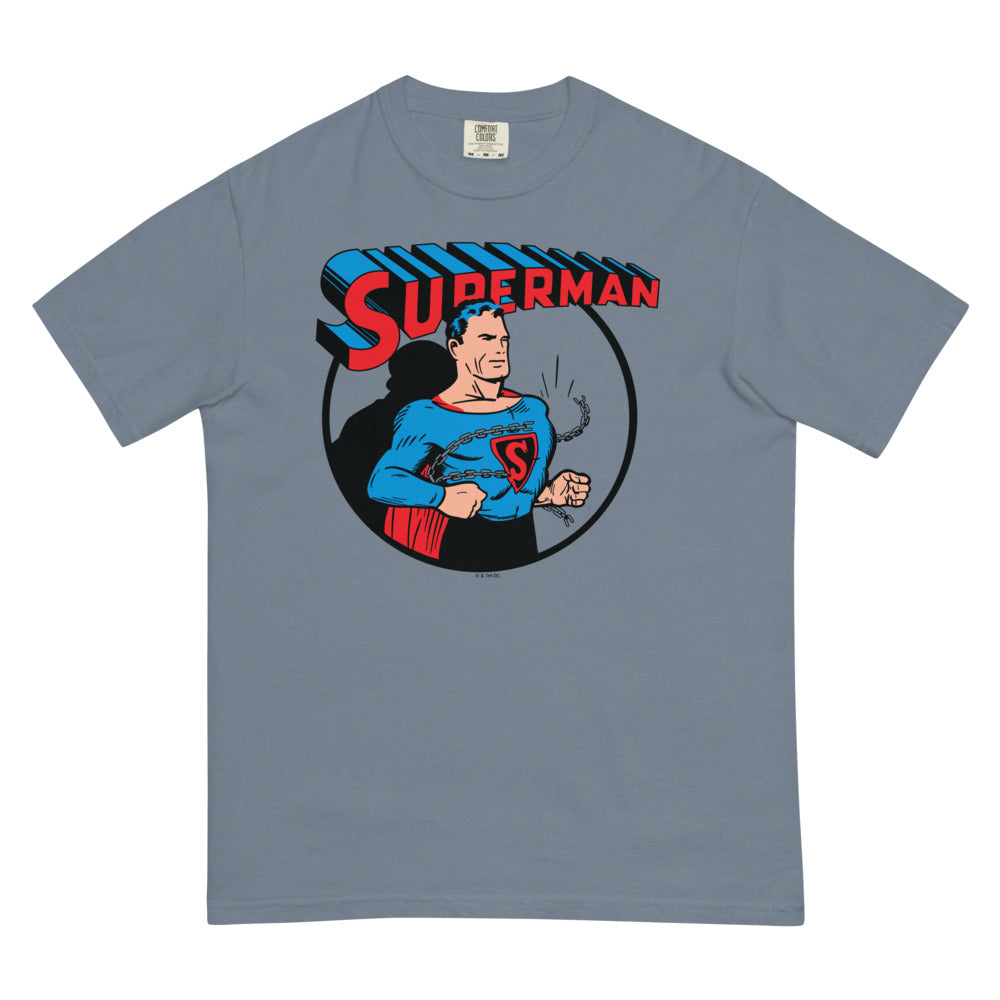 SUPERMAN Breaking Chains Comfort Colors T-shirt