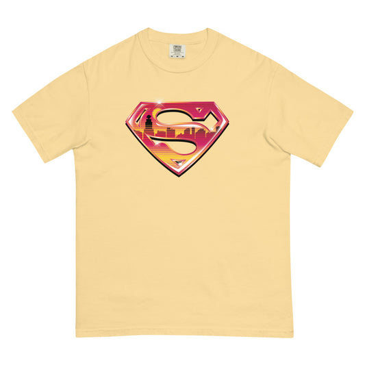 Superman metropolis comfort colors t-shirt - butter