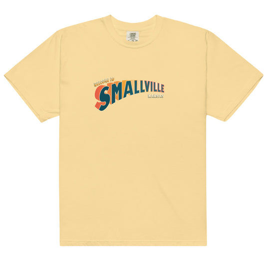 Superman welcome to smallville comfort colors t-shirt - butter