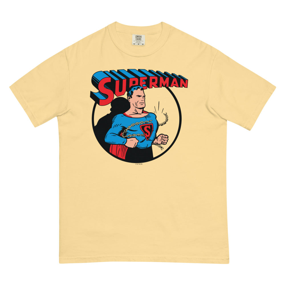 SUPERMAN Breaking Chains Comfort Colors T-shirt