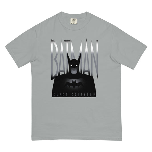 Batman: caped crusader noir knight comfort colors t-shirt - granite