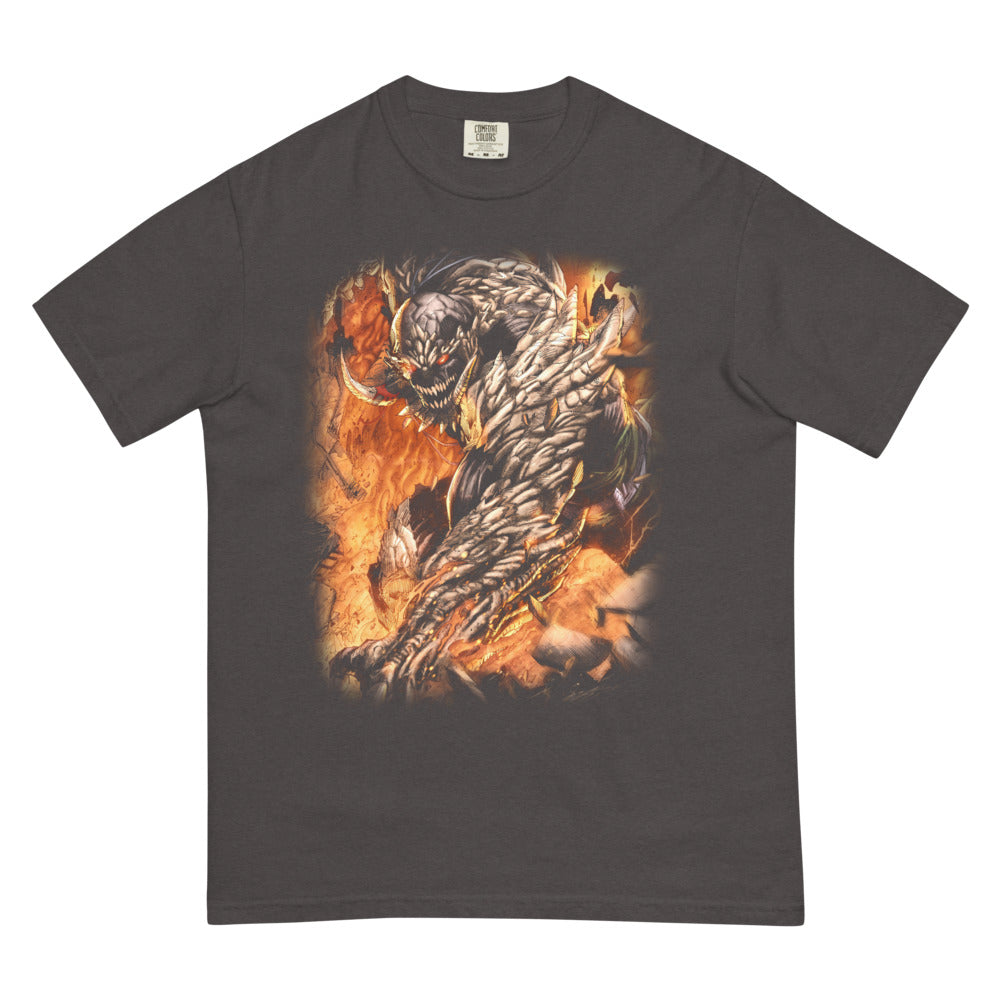 DOOMSDAY Comfort Colors  T-Shirt "Ultimate Weapon"  Graphite