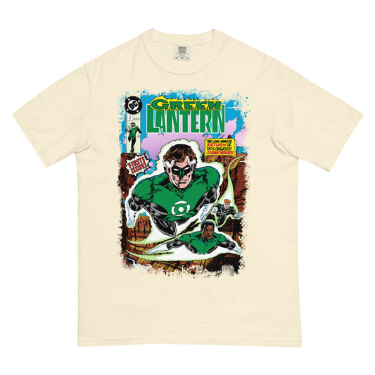 Green lantern cosmic heroes comfort colors t-shirt - ivory