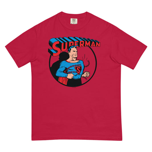 SUPERMAN Breaking Chains Comfort Colors T-shirt