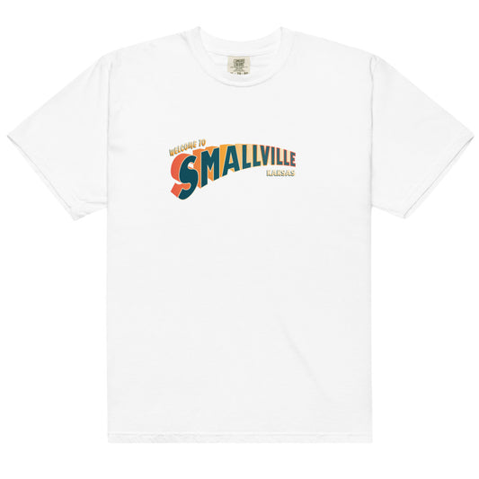 Superman welcome to smallville comfort colors t-shirt - white