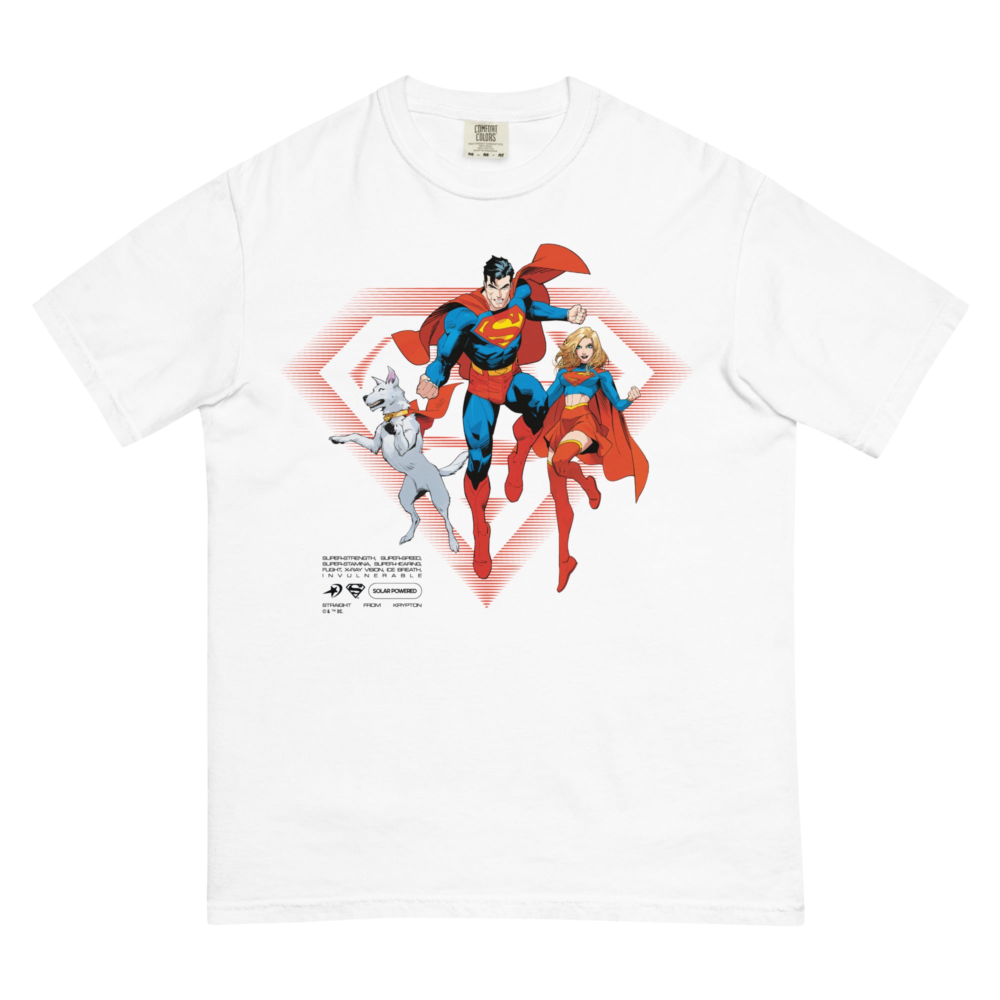 SUPERMAN Comfort Colors T-shirt Straight from Krypton – DC Shop