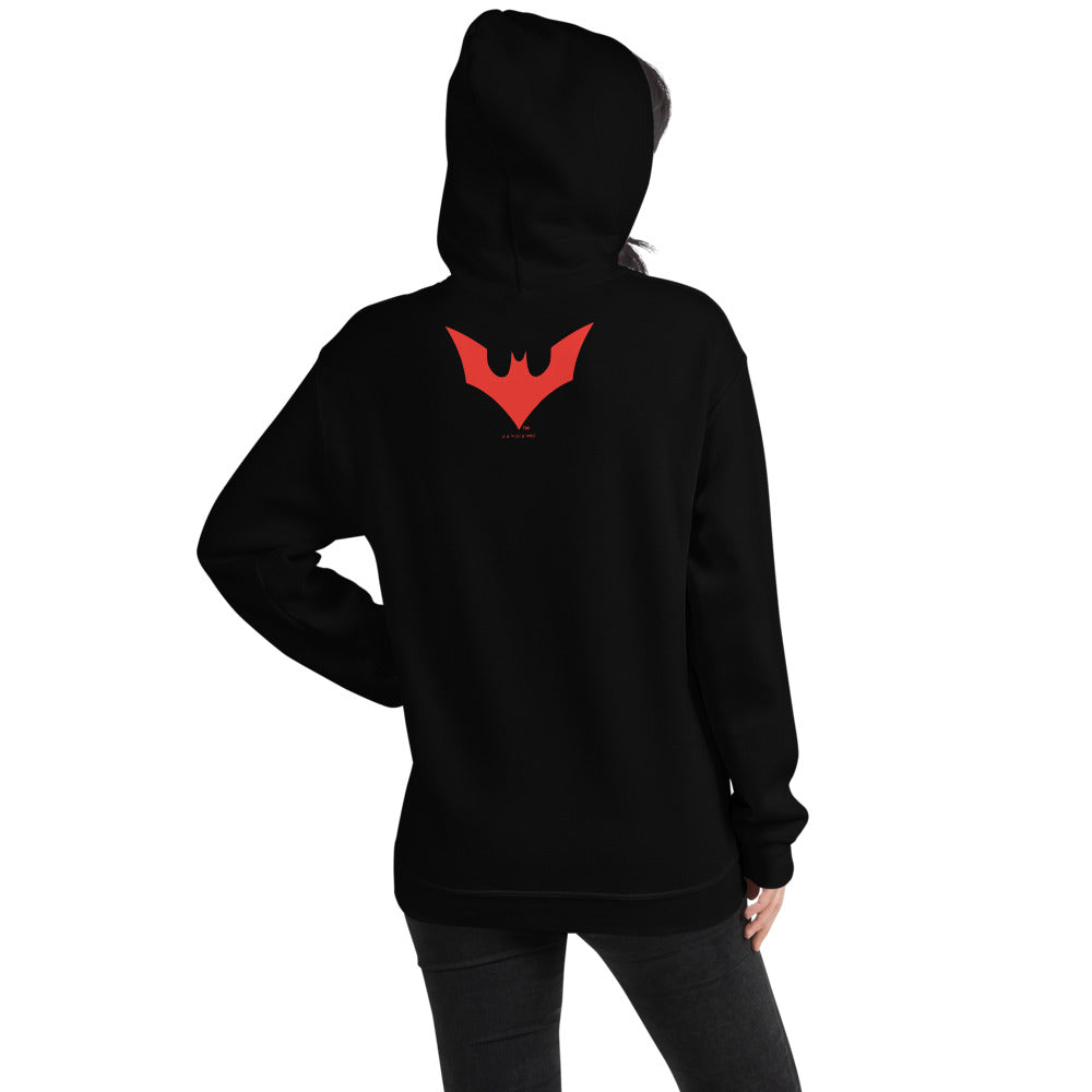 BATMAN BEYOND Light & Dark Embroidered Hoodie