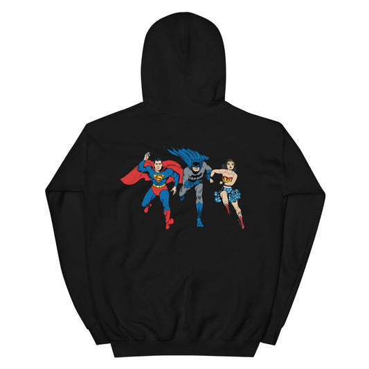 DC Golden Age of Heroes Hoodie Black