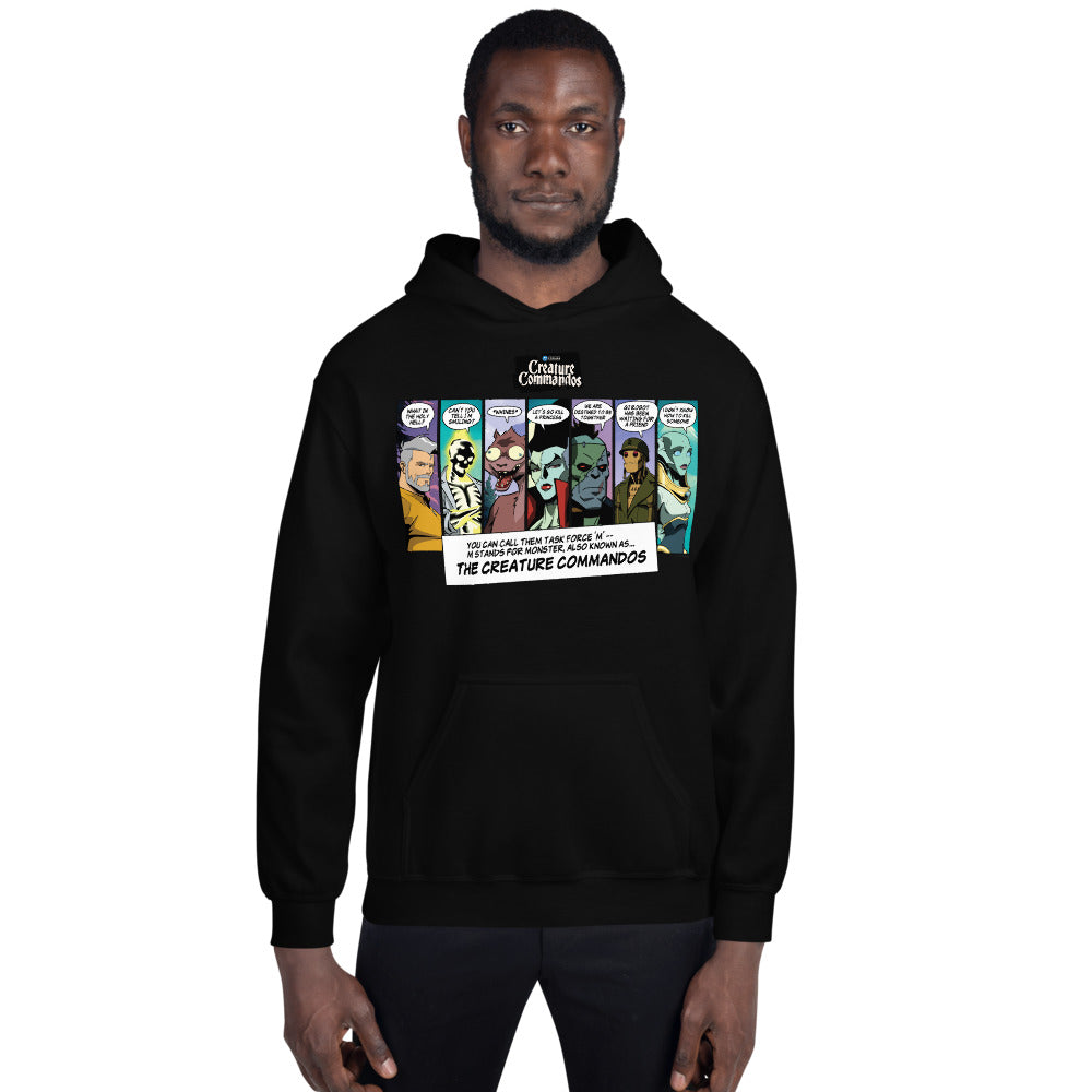 CREATURE COMMANDOS Panels Hoodie