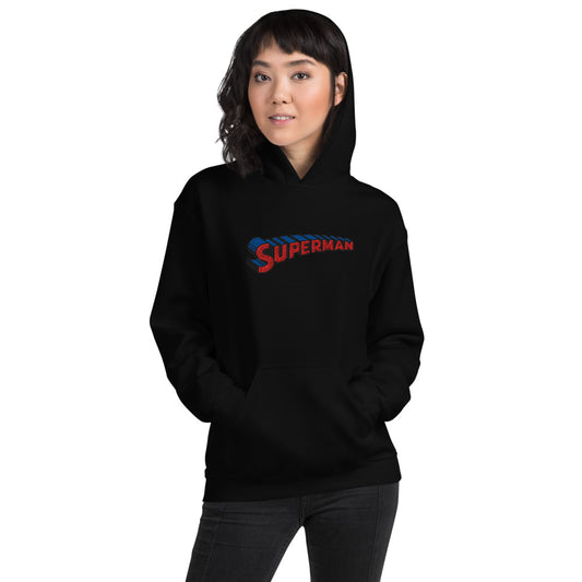 SUPERMAN #1 Embroidered Hoodie