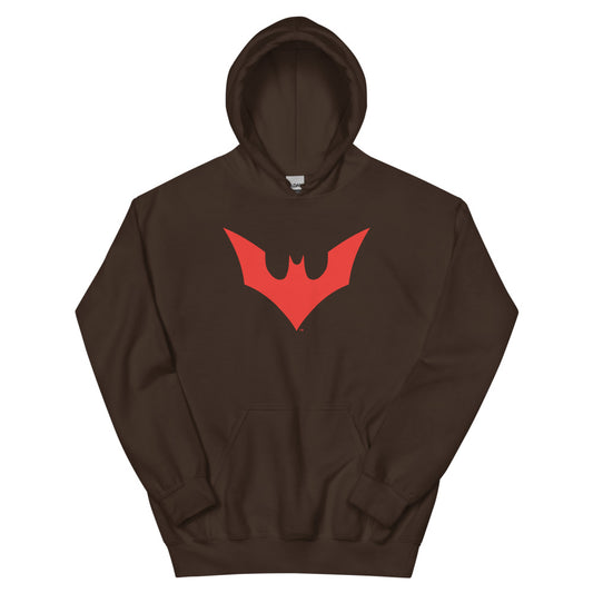 Batman beyond batman logo hoodie - dark chocolate