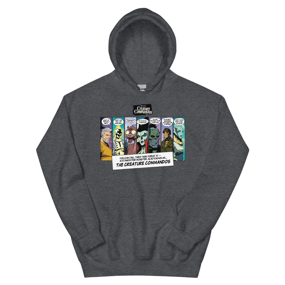 CREATURE COMMANDOS Panels Hoodie