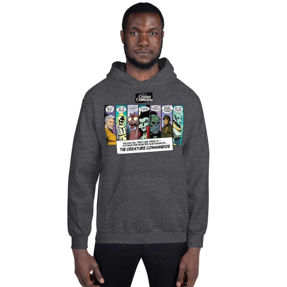 CREATURE COMMANDOS Panels Hoodie