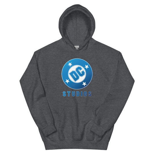 Dc studios logo hoodie - charcoal