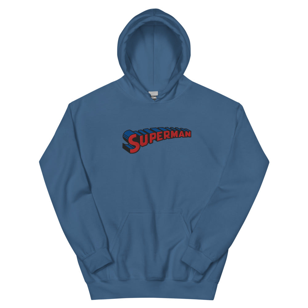 SUPERMAN #1 Embroidered Hoodie