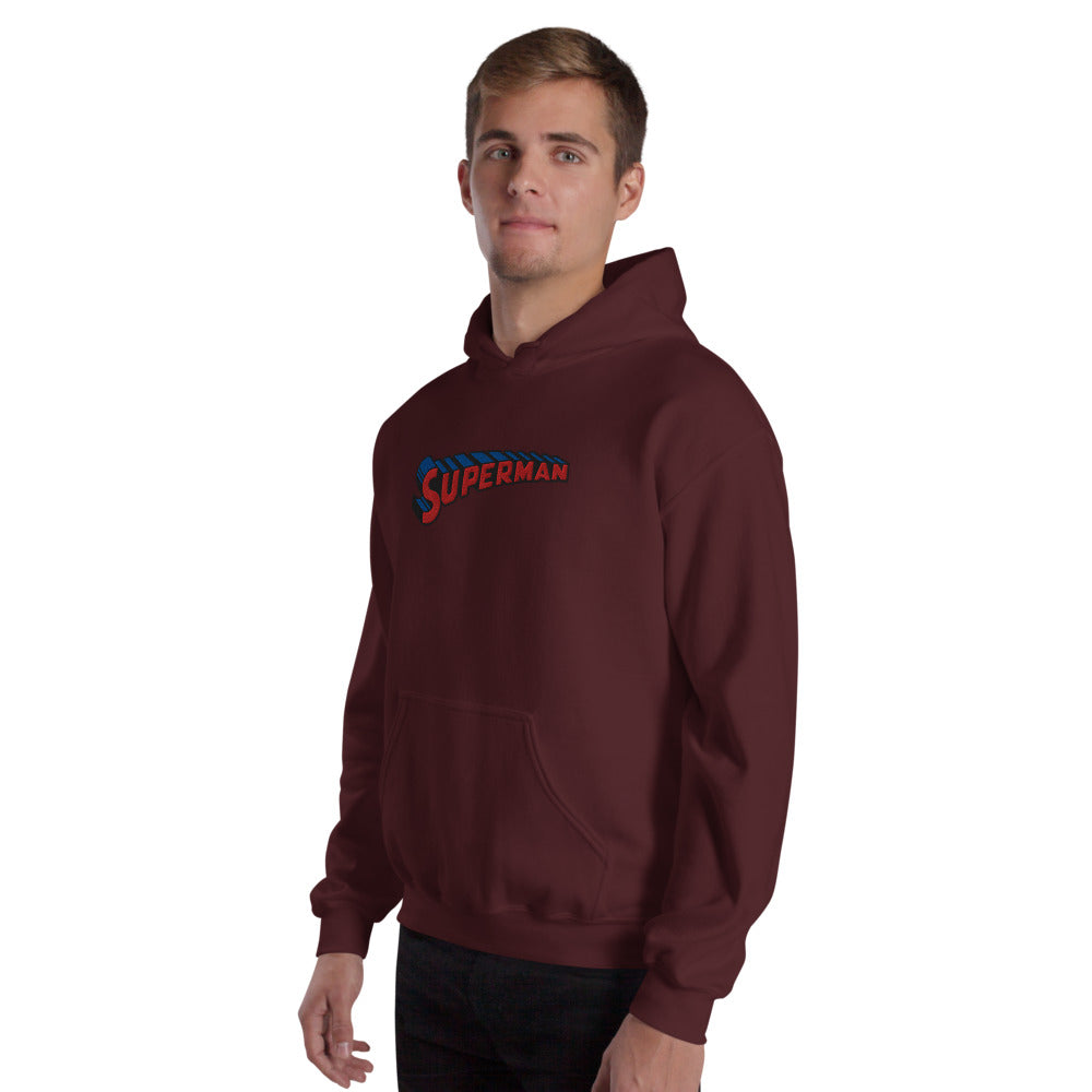 SUPERMAN #1 Embroidered Hoodie