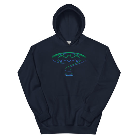 Batman forever logo hoodie - navy