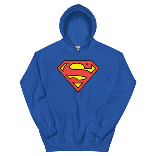 Superman logo hoodie - royal