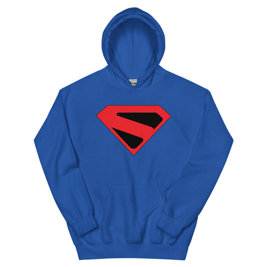 Superman kingdom come logo hoodie - royal