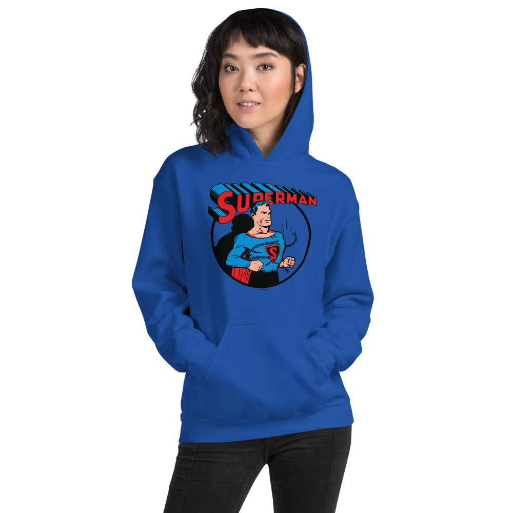 SUPERMAN Breaking Chains Hoodie