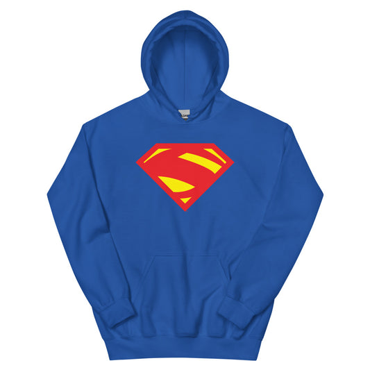 Supergirl #1 comic logo hoodie - royal