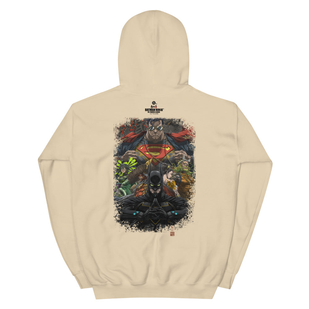 BATMAN NINJA VS. YAKUZA LEAGUE Logo Hoodie Sand