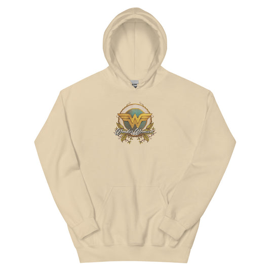 Wonder woman themysciran royalty hoodie - sand