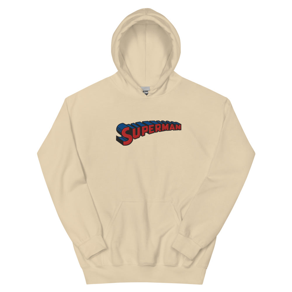 SUPERMAN #1 Embroidered Hoodie