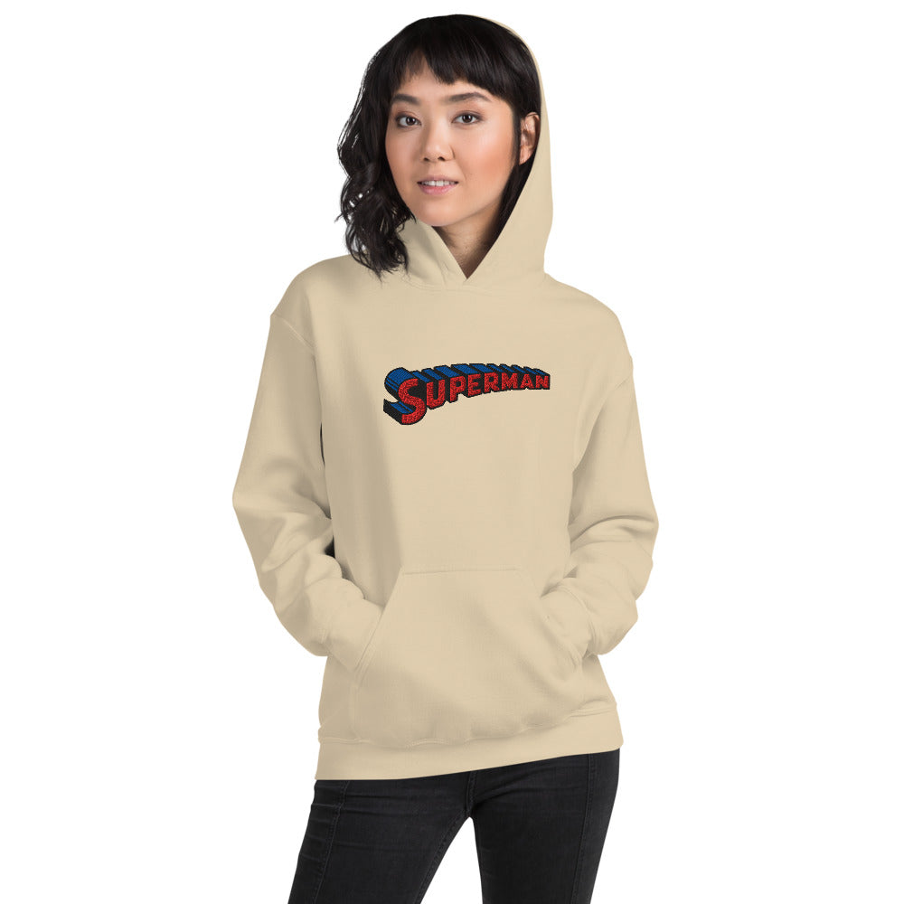 SUPERMAN #1 Embroidered Hoodie