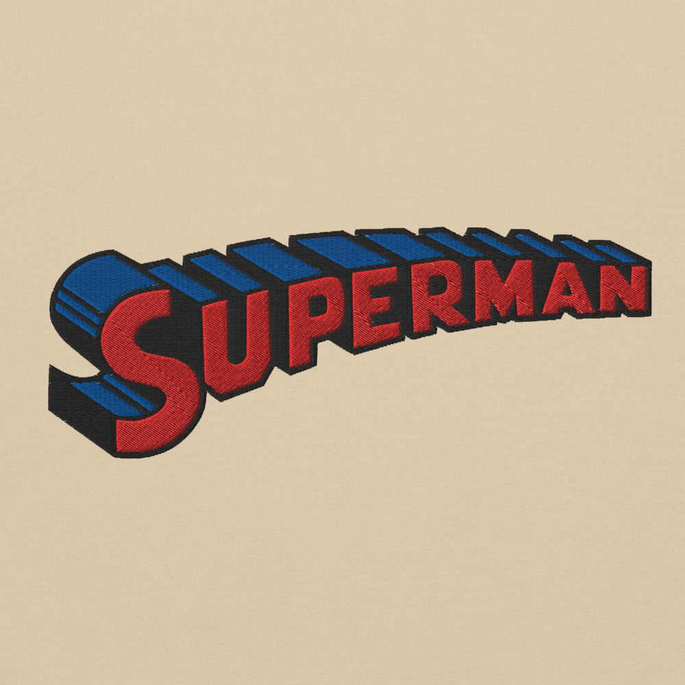 SUPERMAN #1 Embroidered Hoodie