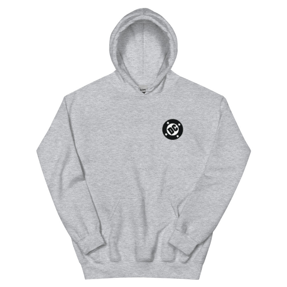 DC White Logo Hoodie