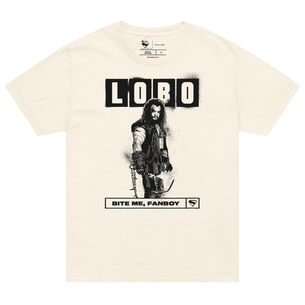 Supergirl (2026) T-Shirt Lobo Bite Me, Fanboy Vintage White