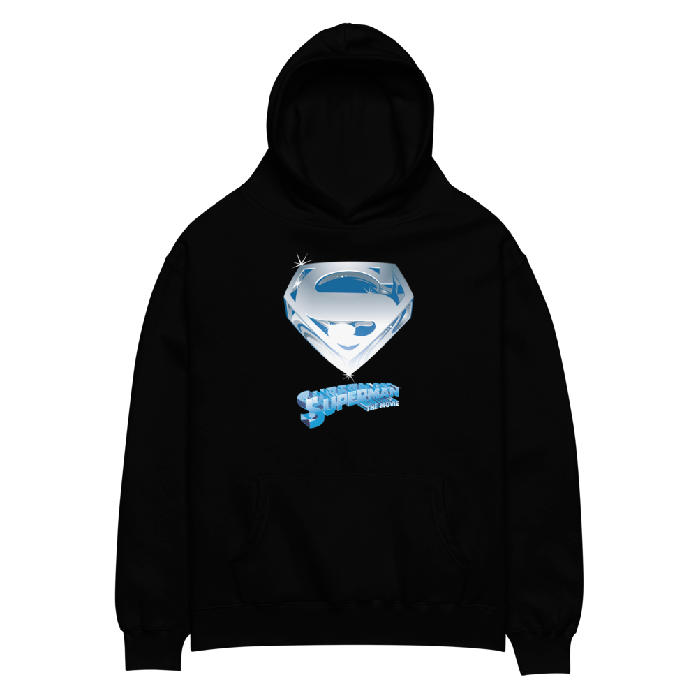 SUPERMAN: THE MOVIE Crystal Blue Logo Hoodie